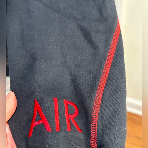 RETRO 90’s RARE AIR JORDAN ZIPPERED ELEPHANT PRINT SWEATSHIRT WITH POCKETS SZ LG - Picture 3 of 15